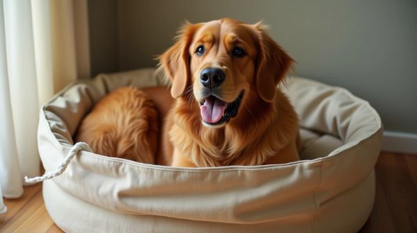 Confort optimal pour grand chien avec un panier chien XXL