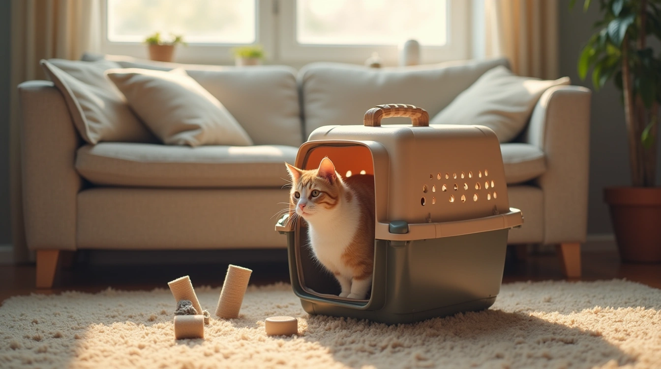 Confort et sécurité du chat en priorité